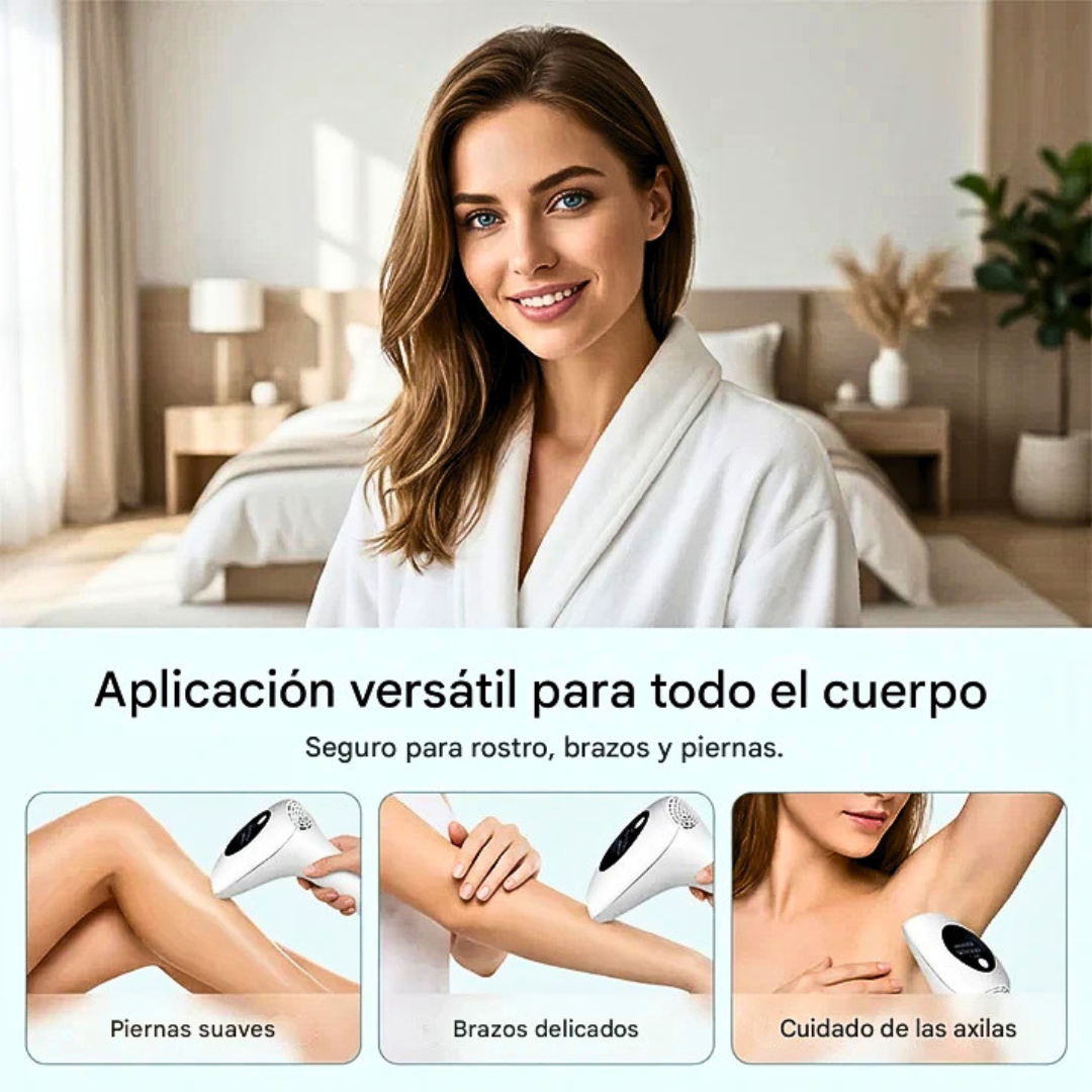 LumiSilk Pro – Depiladora IPL Láser en Casa